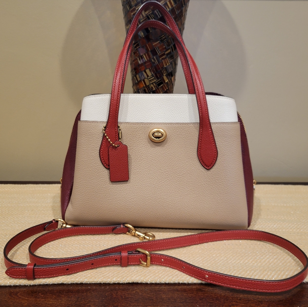Coach Lora Carryall in Colorblock